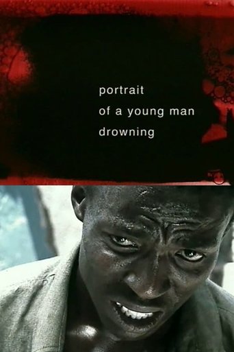 Portrait of a Young Man Drowning Poster of Portrait of a Young Man Drowning