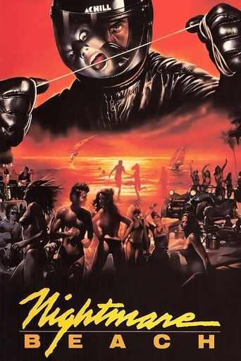 Nightmare Beach Poster of Nightmare Beach