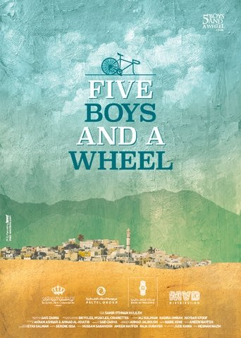 Five Boys and a Wheel Poster of Five Boys and a Wheel