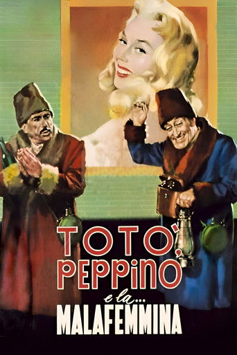 Toto, Peppino, and the Hussy Poster of Toto, Peppino, and the Hussy