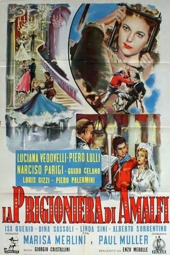 La prigioniera di Amalfi Poster of La prigioniera di Amalfi