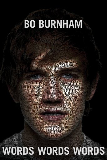 Bo Burnham: Words, Words, Words Poster of Bo Burnham: Words, Words, Words
