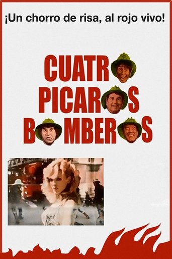 Cuatro pícaros bomberos Poster of Cuatro pícaros bomberos