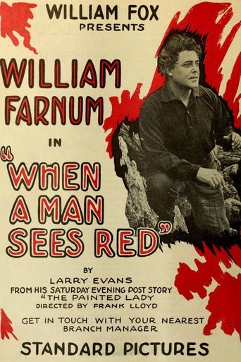 When a Man Sees Red Poster of When a Man Sees Red