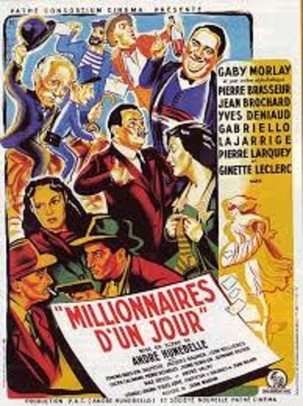 Millionaires for One Day Poster of Millionaires for One Day