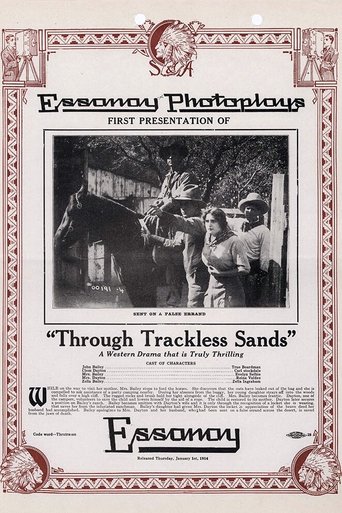 Through Trackless Sands Poster of Through Trackless Sands