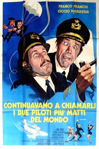 Continuavano a chiamarli i due piloti più matti del mondo Poster of Continuavano a chiamarli i due piloti più matti del mondo