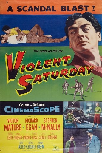 Violent Saturday Poster of Violent Saturday