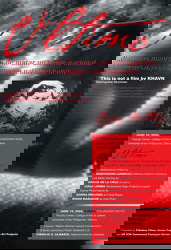 Ultimo: Different Ways of Killing a National Hero Poster of Ultimo: Different Ways of Killing a National Hero