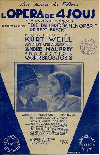The Threepenny Opera Poster of The Threepenny Opera