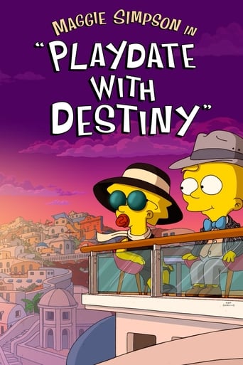 Maggie Simpson in "Playdate with Destiny" Poster of Maggie Simpson in "Playdate with Destiny"