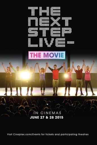 The Next Step Live: The Movie Poster of The Next Step Live: The Movie