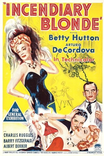 Incendiary Blonde Poster of Incendiary Blonde