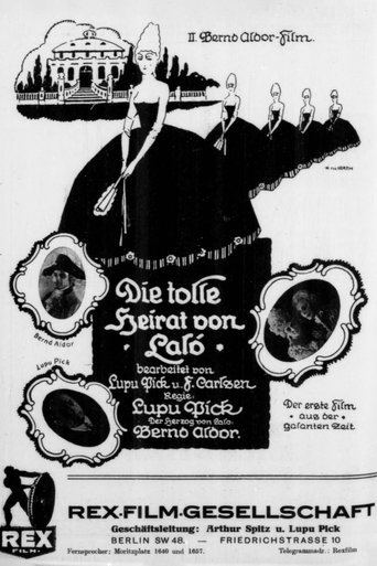 Die tolle Heirat von Laló Poster of Die tolle Heirat von Laló
