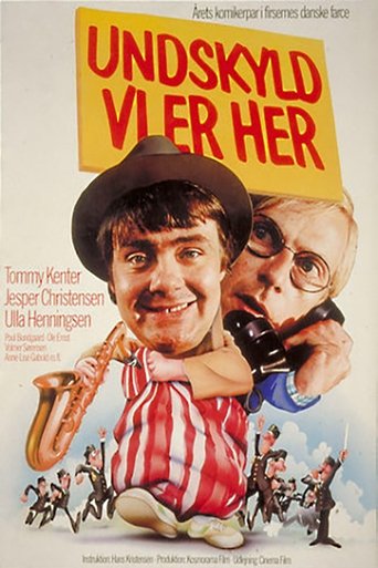 Undskyld vi er her Poster of Undskyld vi er her