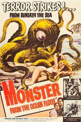 Monster from the Ocean Floor Poster of Monster from the Ocean Floor