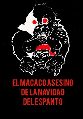 The Creepy Christmas Killer Macaque Poster of The Creepy Christmas Killer Macaque