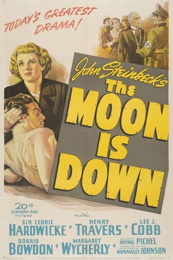 The Moon Is Down Poster of The Moon Is Down