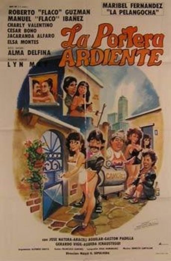 La portera ardiente Poster of La portera ardiente