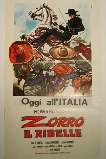 Zorro il ribelle Poster of Zorro il ribelle