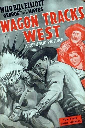 Wagon Tracks West Poster of Wagon Tracks West