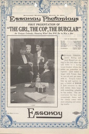 The Girl, the Cop, the Burglar Poster of The Girl, the Cop, the Burglar