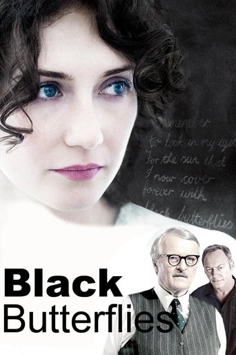 Black Butterflies Poster of Black Butterflies