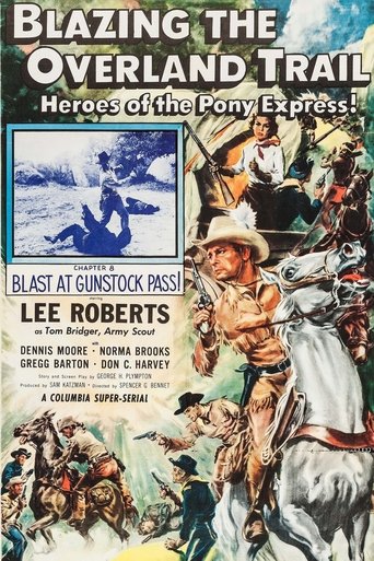Blazing the Overland Trail Poster of Blazing the Overland Trail