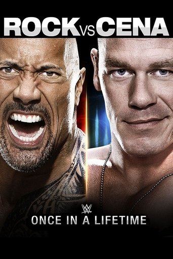 WWE: The Rock vs John Cena: Once in a Lifetime Poster of WWE: The Rock vs John Cena: Once in a Lifetime