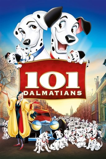 One Hundred and One Dalmatians Poster of One Hundred and One Dalmatians