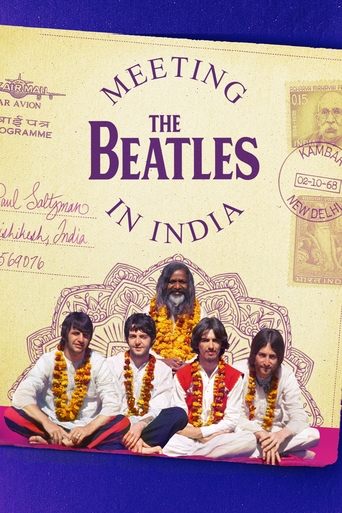 Meeting the Beatles in India Poster of Meeting the Beatles in India