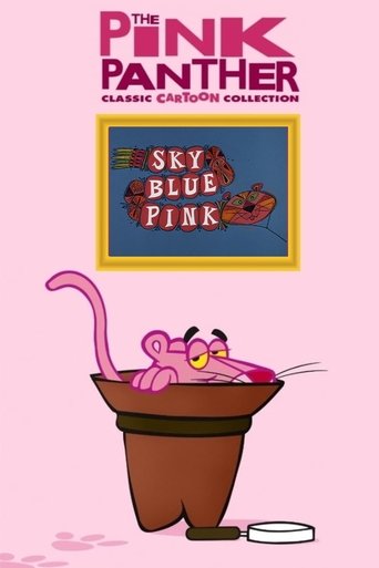 Sky Blue Pink Poster of Sky Blue Pink