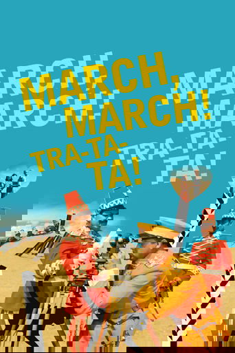 March, march! Tra-ta-ta! Poster of March, march! Tra-ta-ta!
