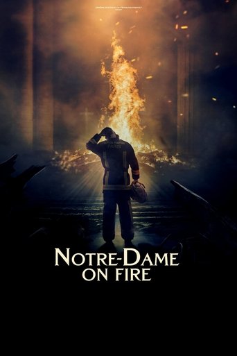 Notre-Dame on Fire Poster of Notre-Dame on Fire