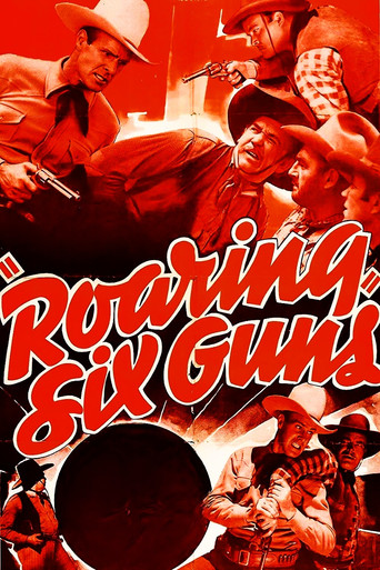 Roaring Six Guns Poster of Roaring Six Guns