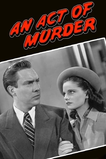 An Act of Murder Poster of An Act of Murder