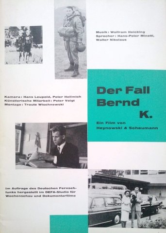 Der Fall Bernd K. Poster of Der Fall Bernd K.