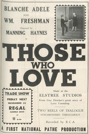 Those Who Love Poster of Those Who Love