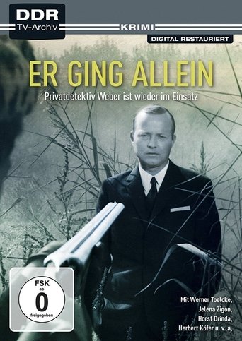 Er ging allein Poster of Er ging allein