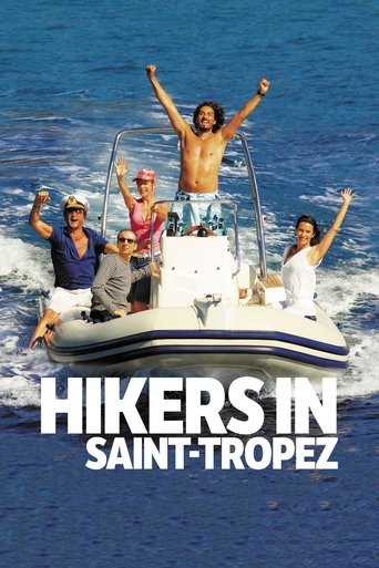 Hikers in Saint-Tropez Poster of Hikers in Saint-Tropez