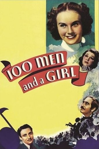 One Hundred Men and a Girl Poster of One Hundred Men and a Girl