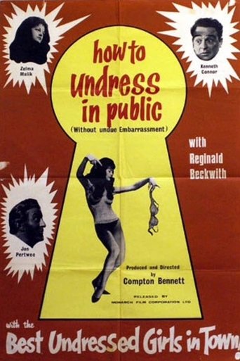 How to Undress in Public Without Undue Embarrassment Poster of How to Undress in Public Without Undue Embarrassment