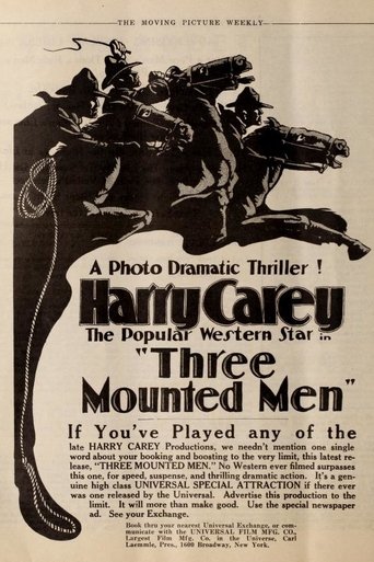 Three Mounted Men Poster of Three Mounted Men