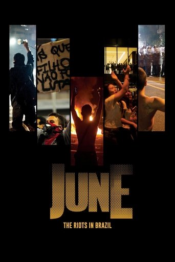 June - The Riots in Brazil Poster of June - The Riots in Brazil