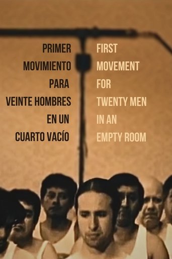 First Movement for Twenty Men in an Empty Room Poster of First Movement for Twenty Men in an Empty Room