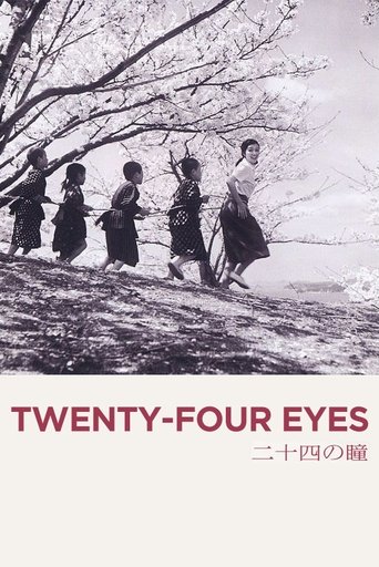 Twenty-Four Eyes Poster of Twenty-Four Eyes