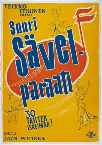 Suuri sävelparaati Poster of Suuri sävelparaati