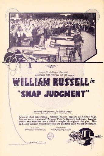 Snap Judgment Poster of Snap Judgment