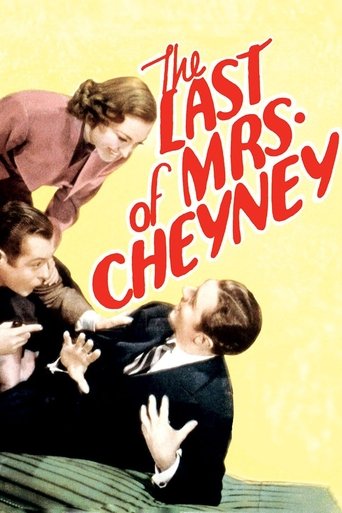 The Last of Mrs. Cheyney Poster of The Last of Mrs. Cheyney