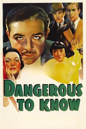 Dangerous to Know Poster of Dangerous to Know